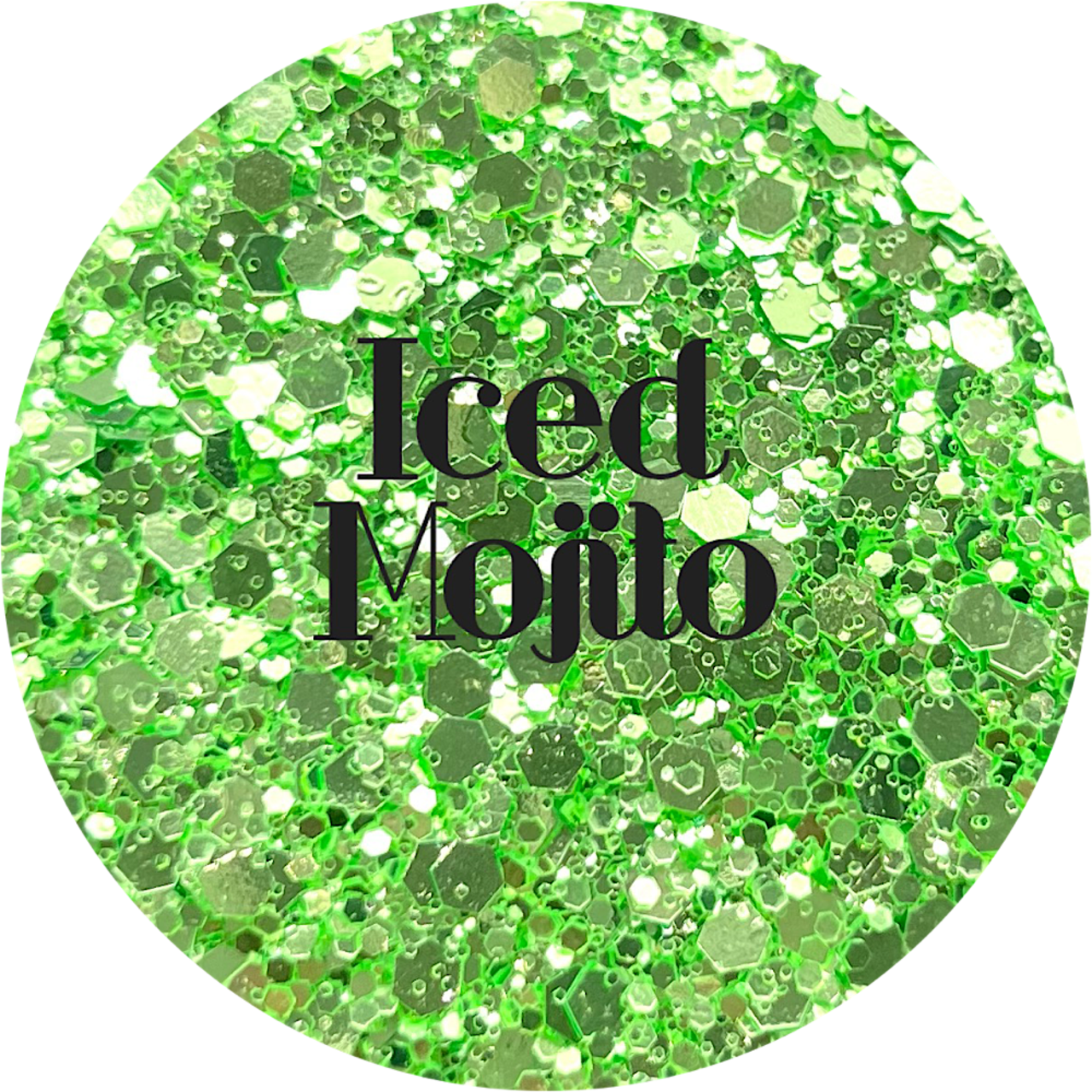 Polyester Glitter - Iced Mojito by Glitter Heart Co.&#x2122;